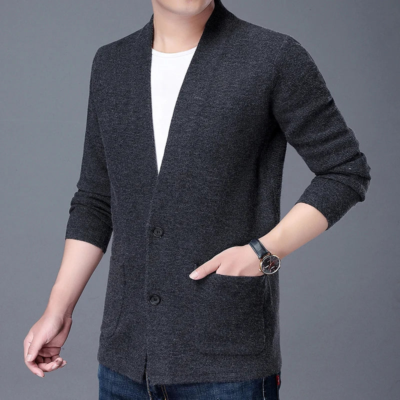 Knitted Wool Cardigan