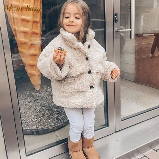 Fashion Baby Girl Boy Winter Cotton Padded Jacket