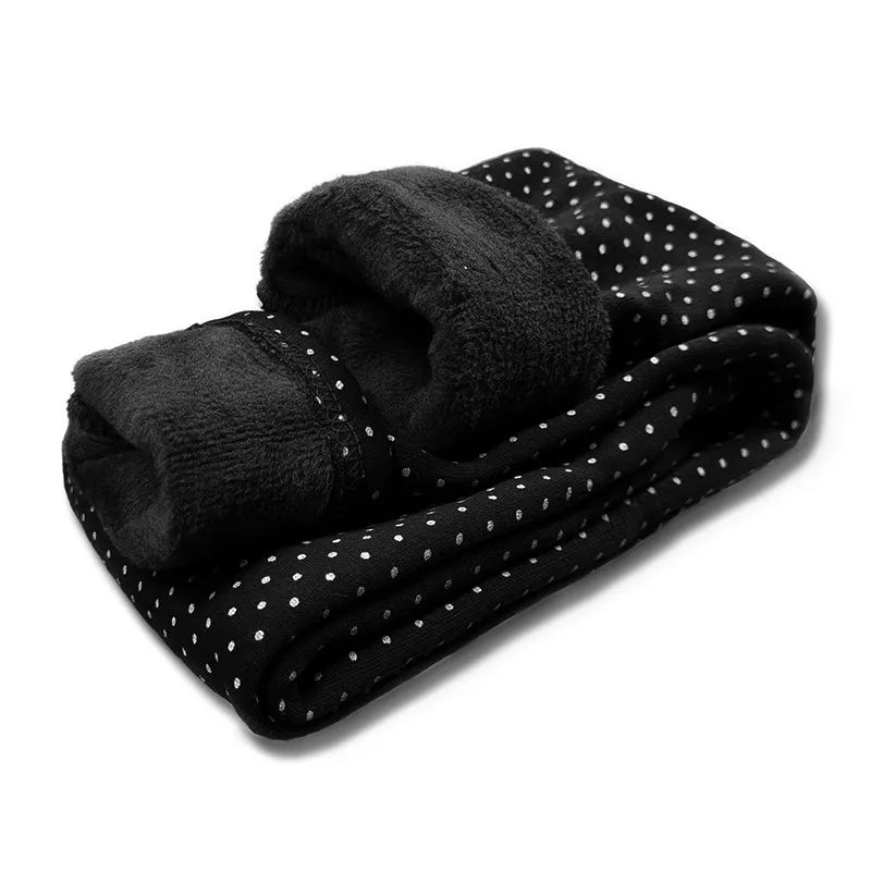 Sweet Leggings Girls Dot Velvet Pants