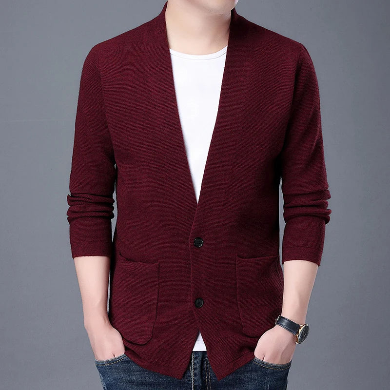 Knitted Wool Cardigan