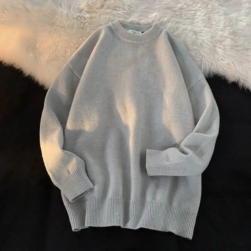 Wool Blend Thick Men's Sweater