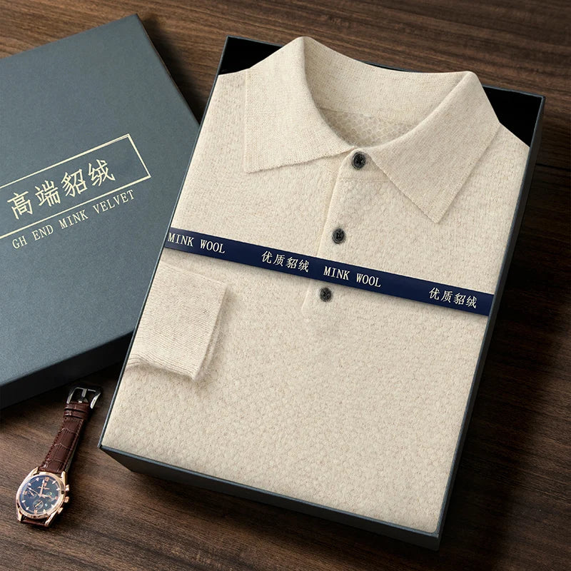 Mink Cashmere Sweater Men