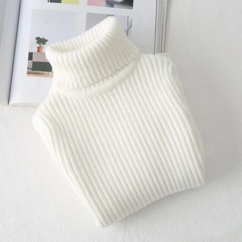 Fashion Baby Girls Winter Turtleneck