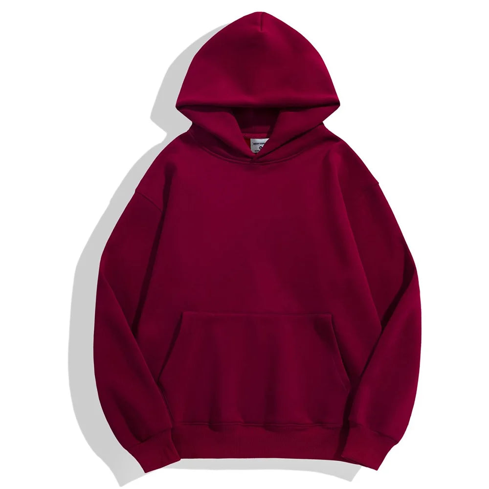Cotton Plus Velvet Hooded