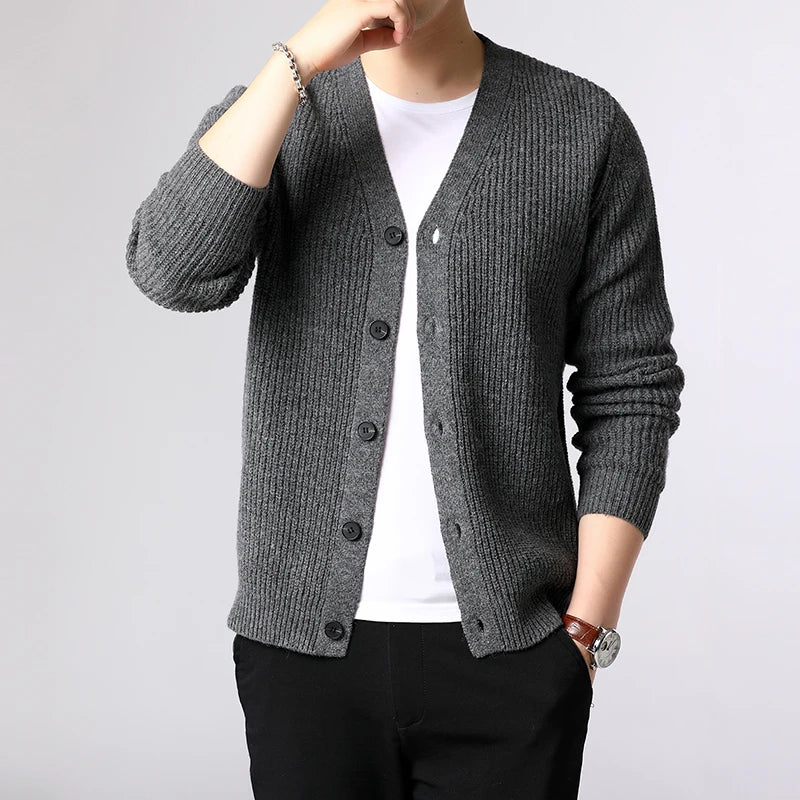 Thick Knitted Cardigan