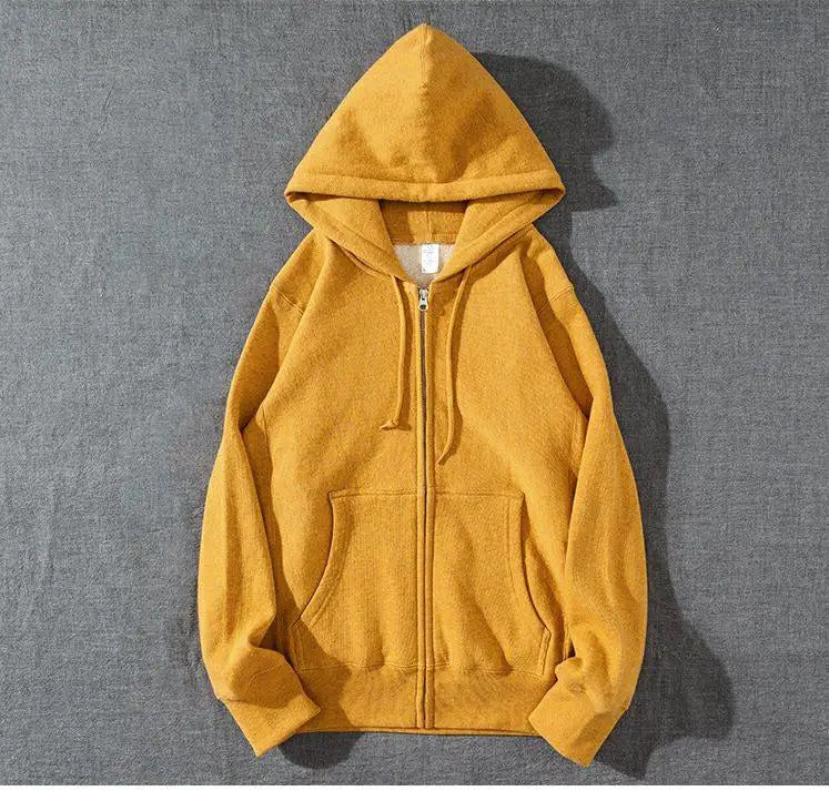 Simple Elegant Zip Up Hoodie