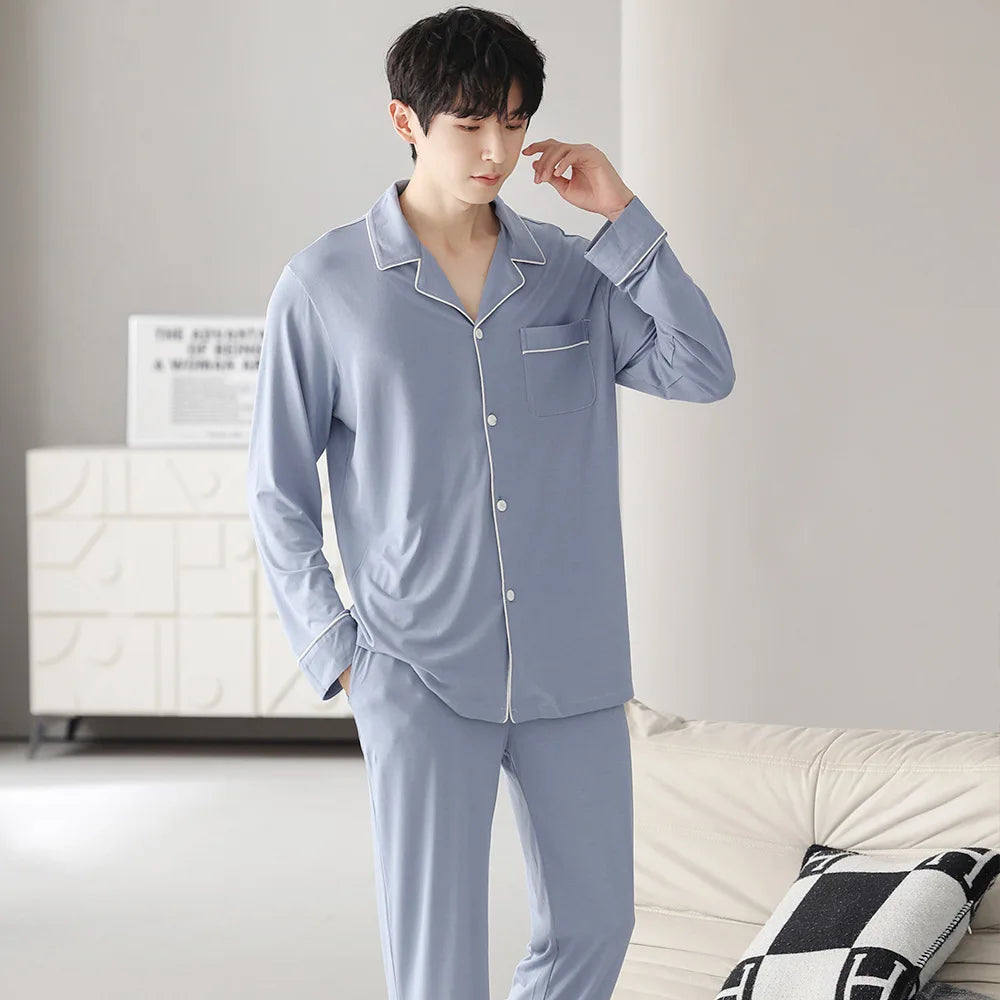Autumn Pajamas Sets Men