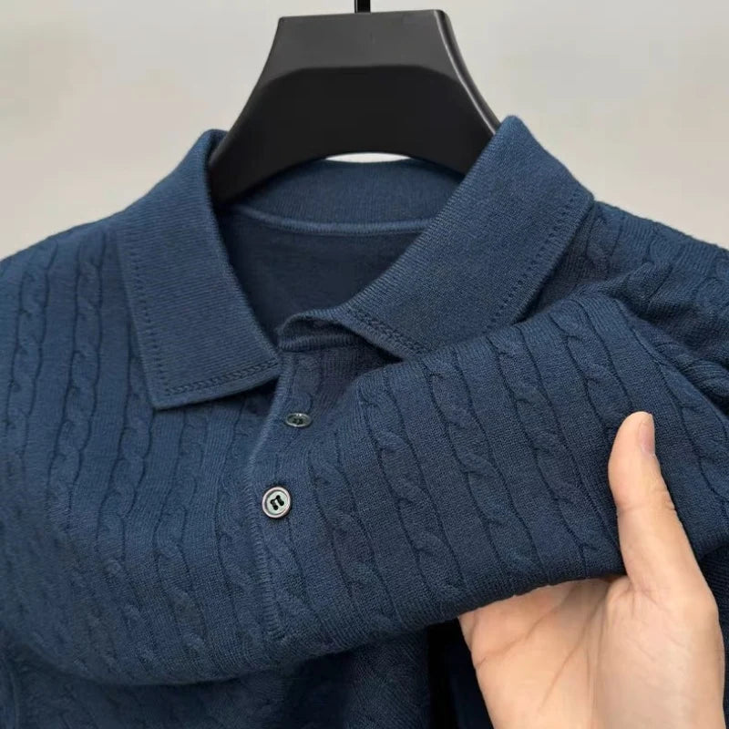 Knitted Viscose Polo