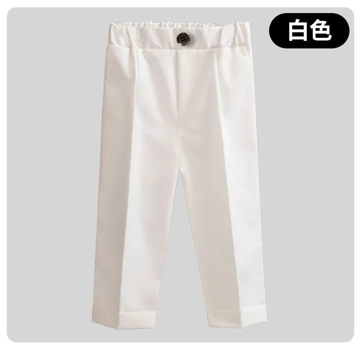 New Children Boys Suit Pants