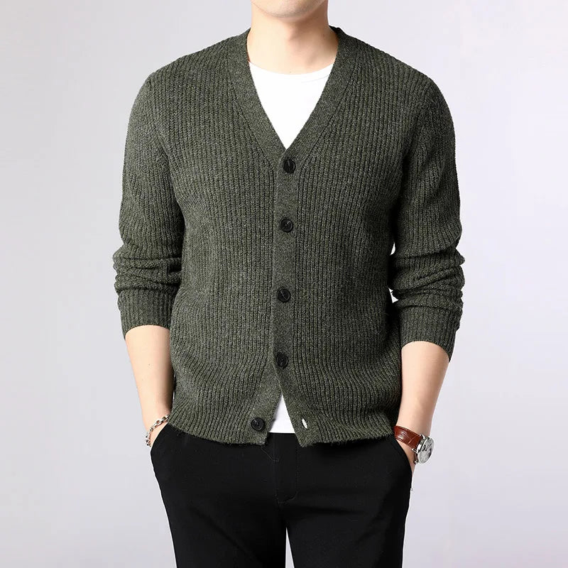 Thick Knitted Cardigan