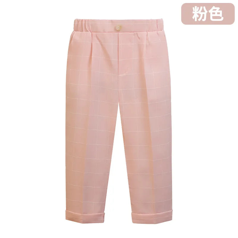 New Children Boys Suit Pants