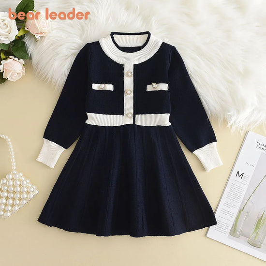 Splicing Dress Girl Baby