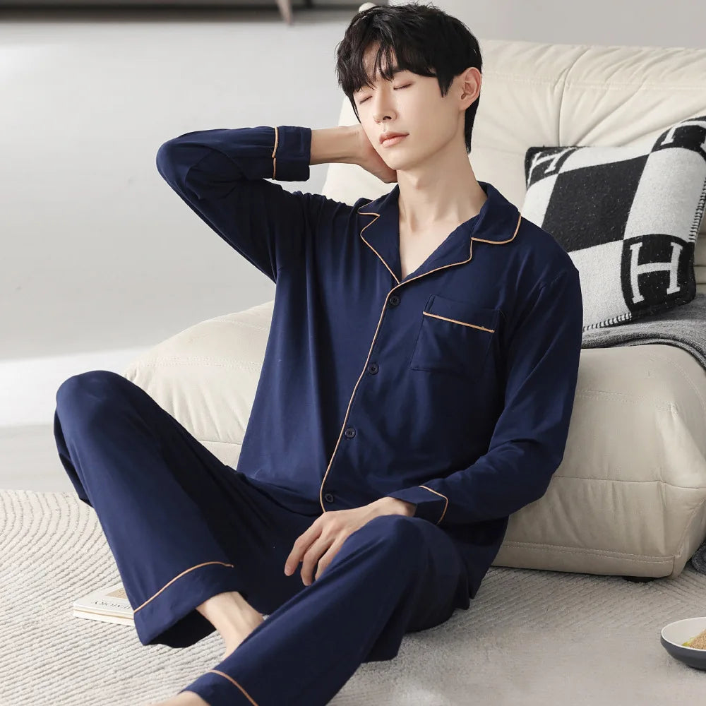 Autumn Pajamas Sets Men