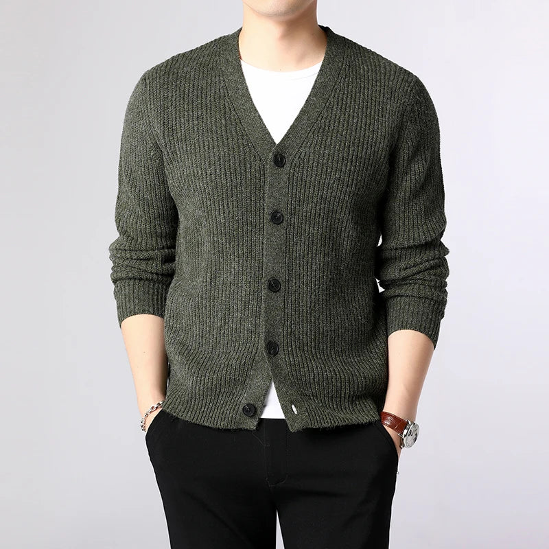 Thick Knitted Cardigan