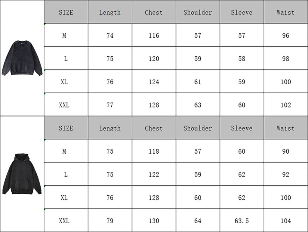 Five Colors Vintage Washed 100%Cotton Woman Sweatshirt Harajuku Casual Pullover Comfort Loose Hoodie Autumn Warm Fleece Tops