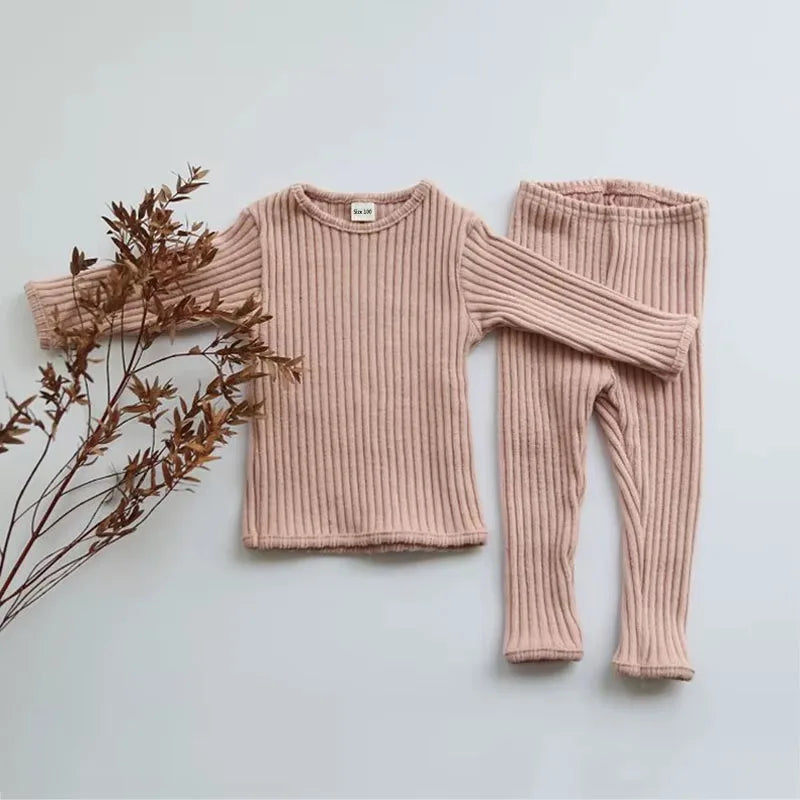 Knitted Pajama Set