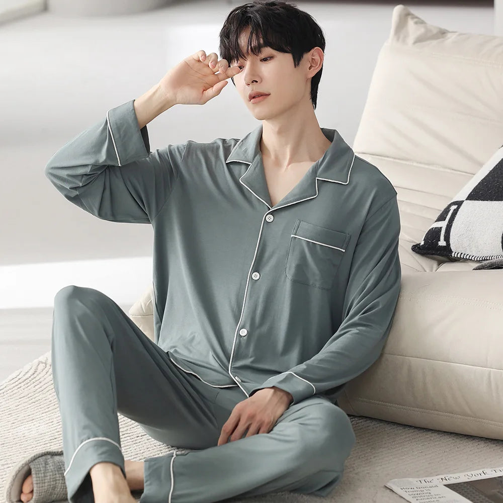 Autumn Pajamas Sets Men