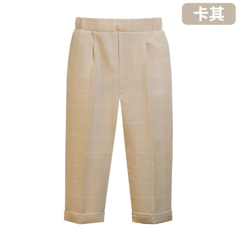 New Children Boys Suit Pants