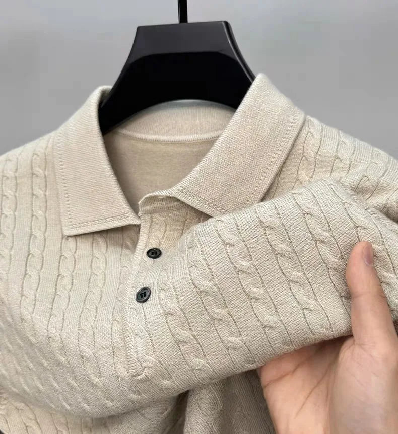 Knitted Viscose Polo