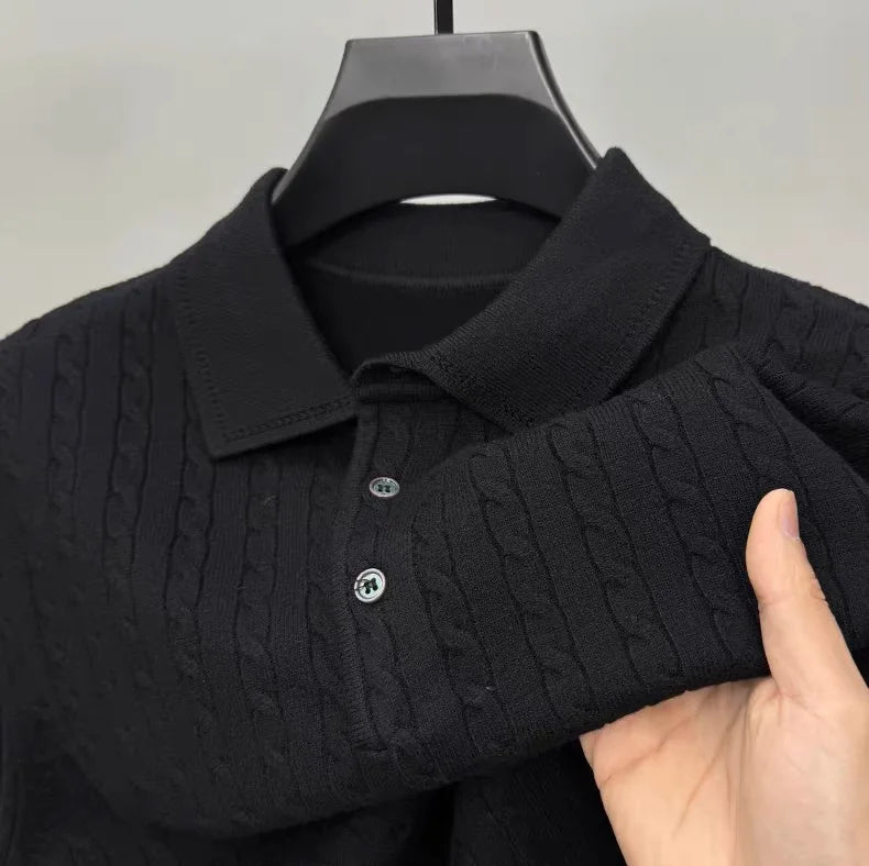 Knitted Viscose Polo