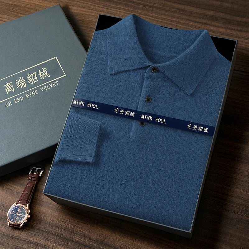 Mink Cashmere Sweater Men