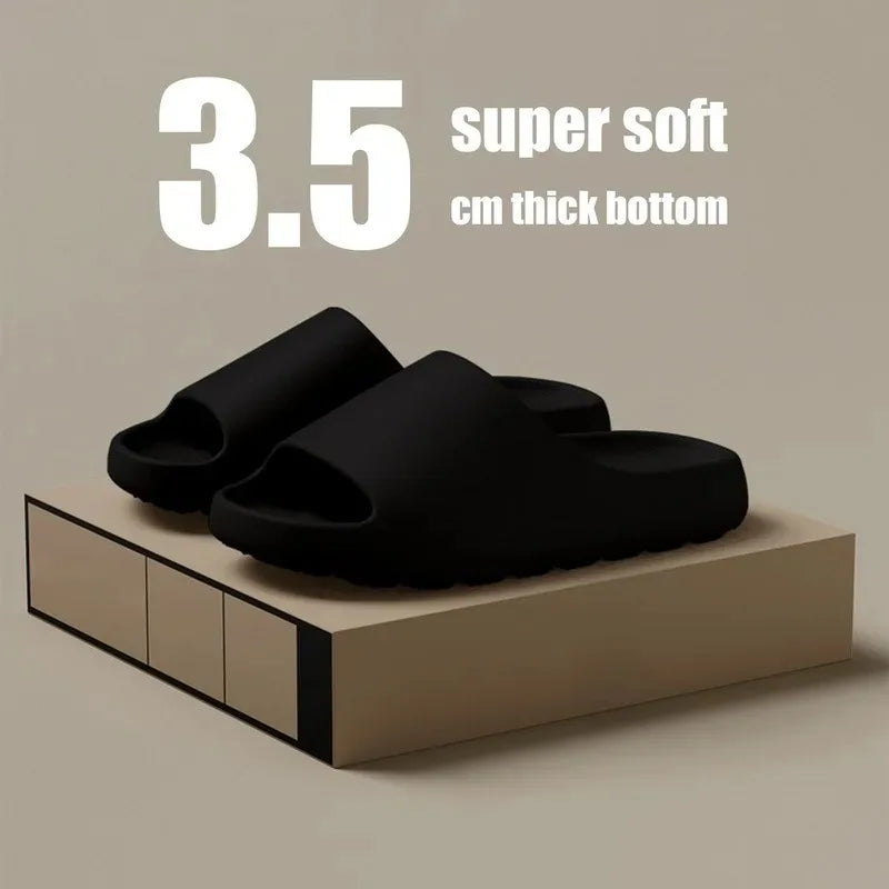 Unisex Thick-soled Slides