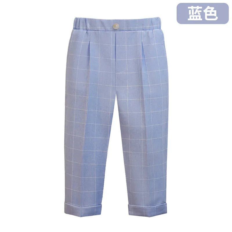 New Children Boys Suit Pants