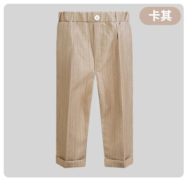 New Children Boys Suit Pants