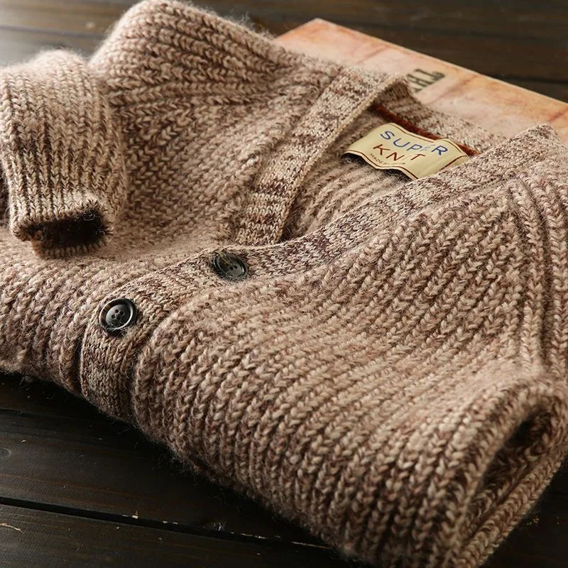 Vintage Men's Cardigan Sweater
