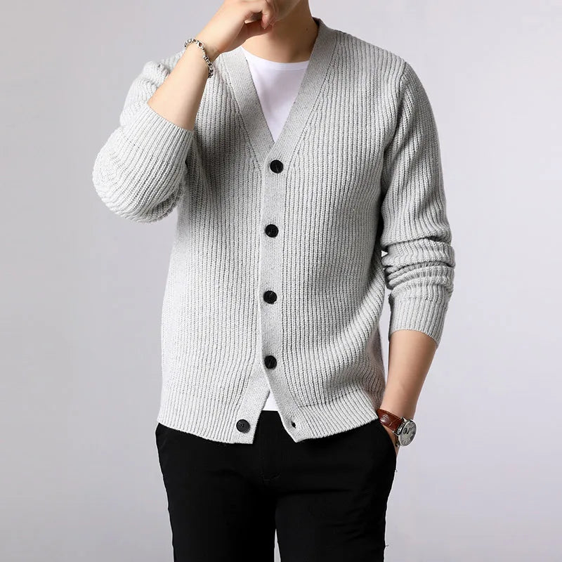 Thick Knitted Cardigan