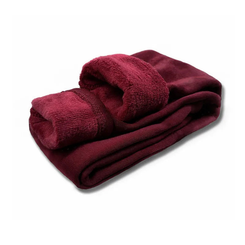 Sweet Leggings Girls Dot Velvet Pants