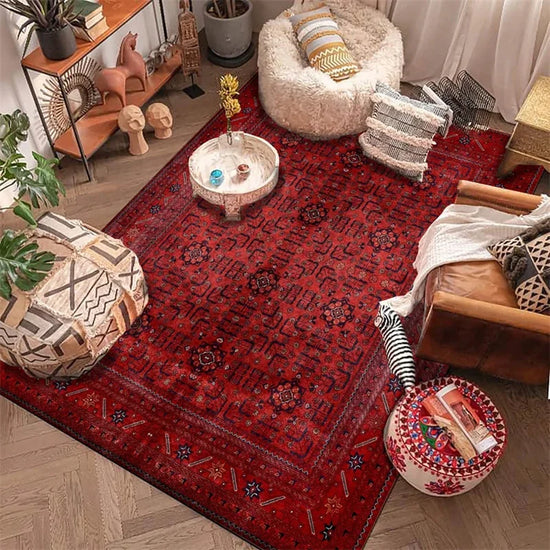 Oriental Vintage Red Rug