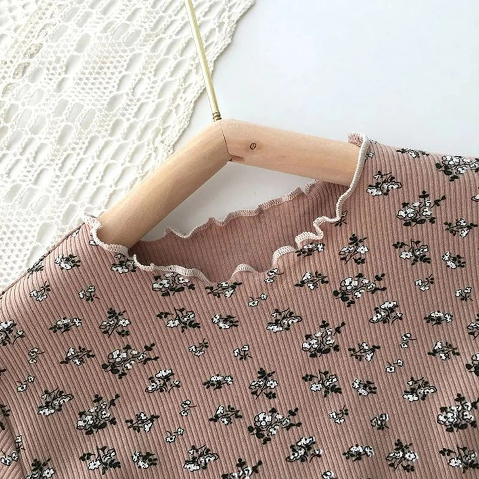 2 Pcs Summer Women Korean Floral Pajama