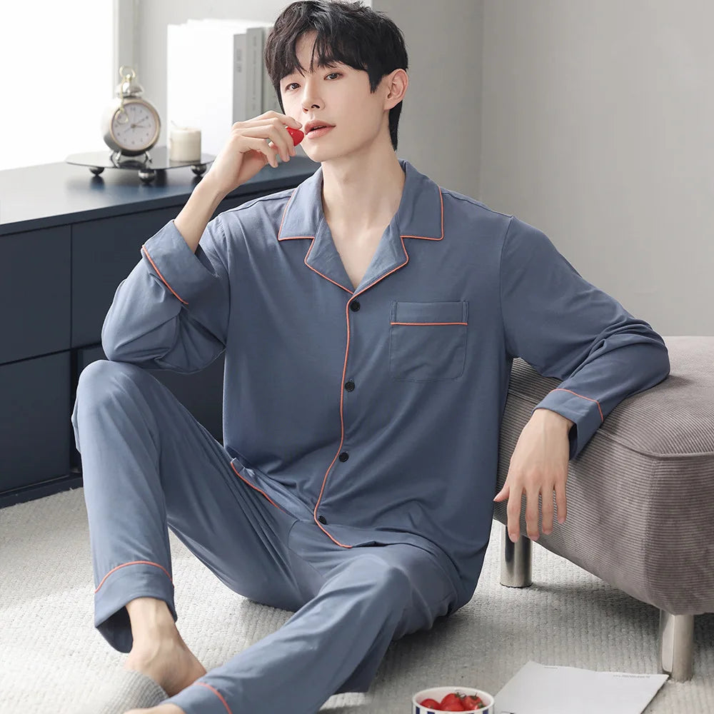 Autumn Pajamas Sets Men