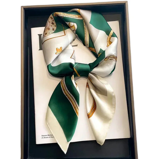 Luxury Design Print Silk