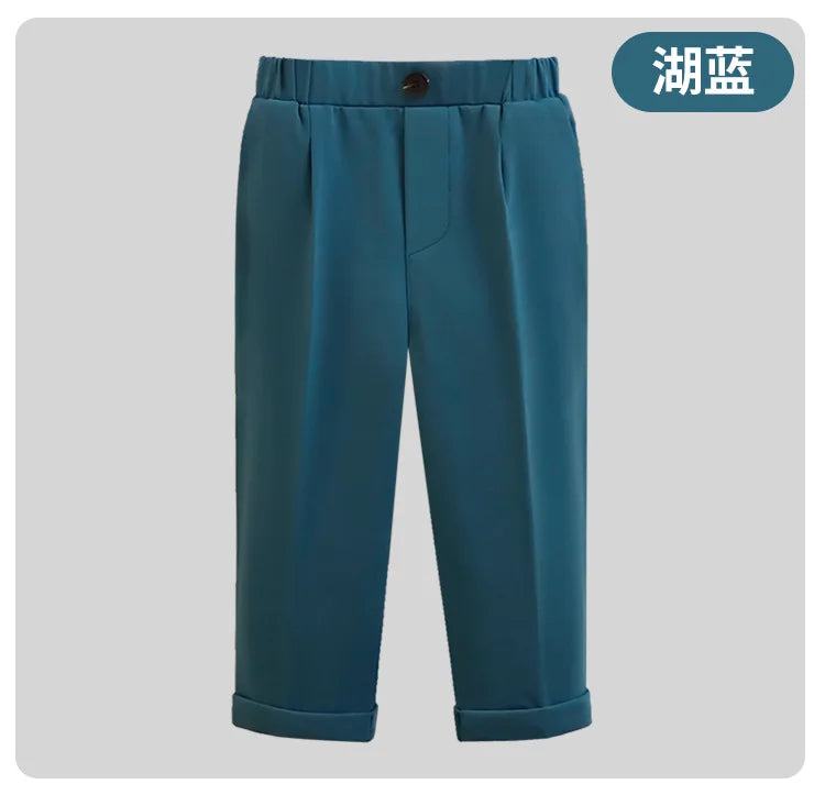 New Children Boys Suit Pants