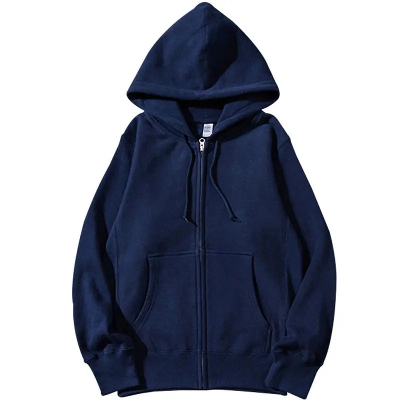 Simple Elegant Zip Up Hoodie
