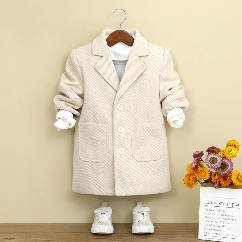 Boy's Woolen Coat