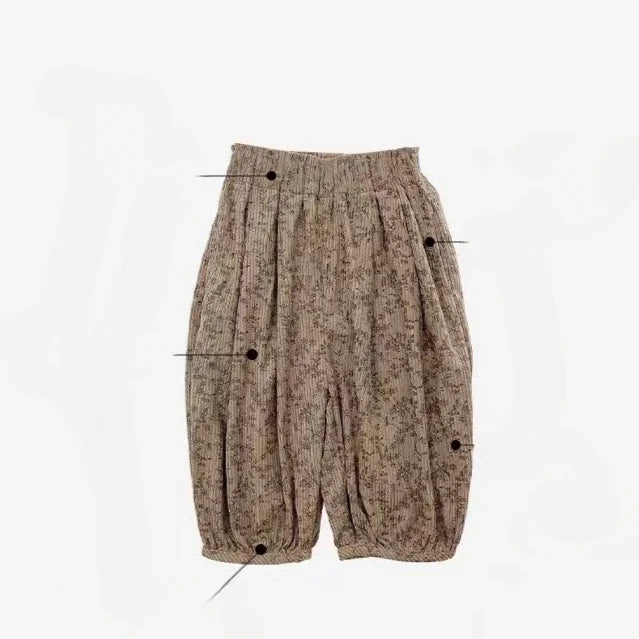 Mori Doll Blouse +Floral Bloomers