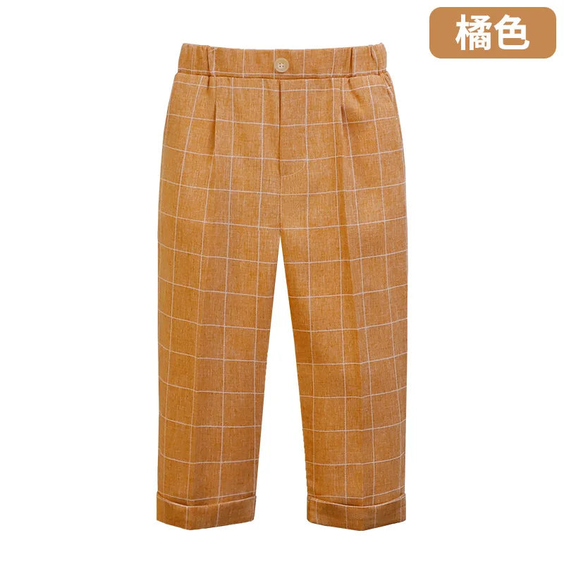 New Children Boys Suit Pants