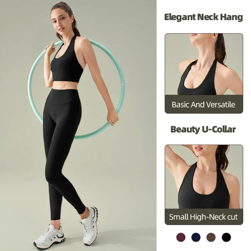 Women's Yoga Sports Halter Bra