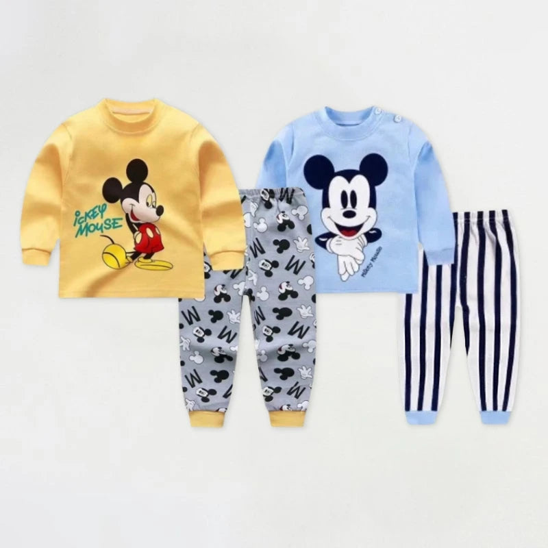 Disney Mickey Print Baby Boys Underwear Set