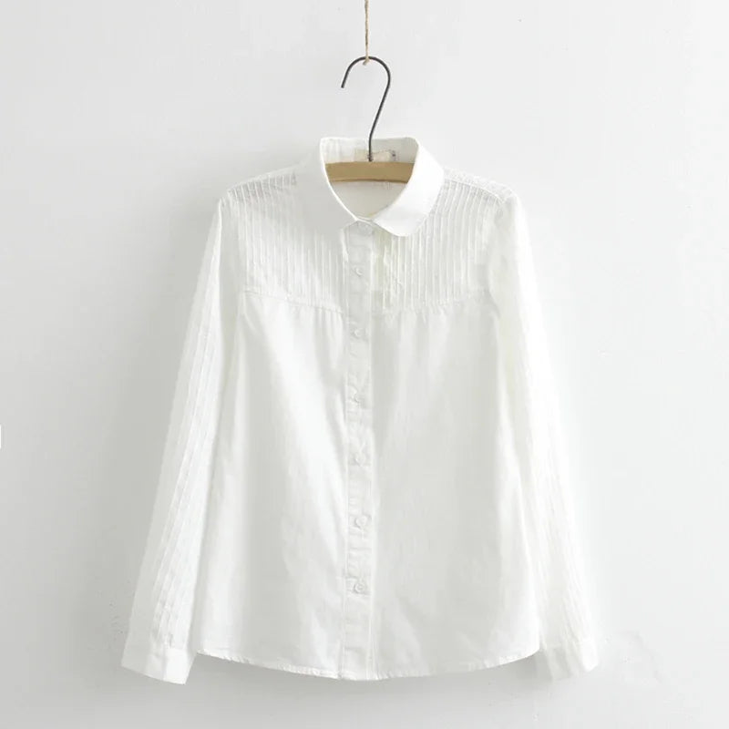 Women Lace White Shirts