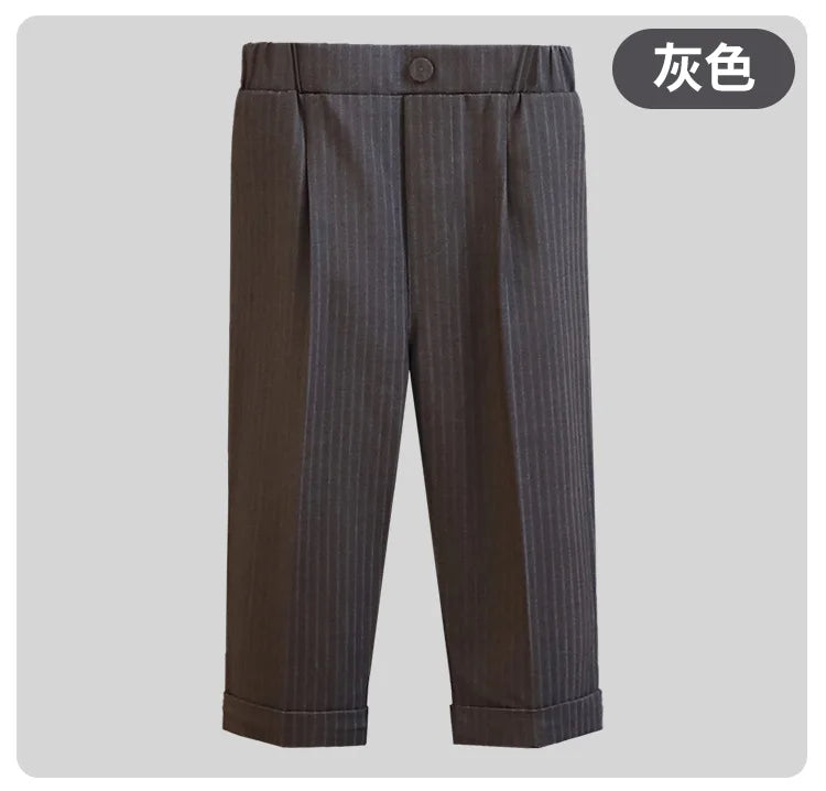 New Children Boys Suit Pants