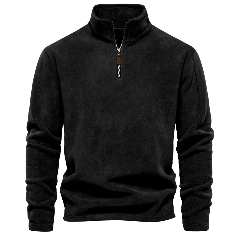 Jacket for Men Zipper Neck