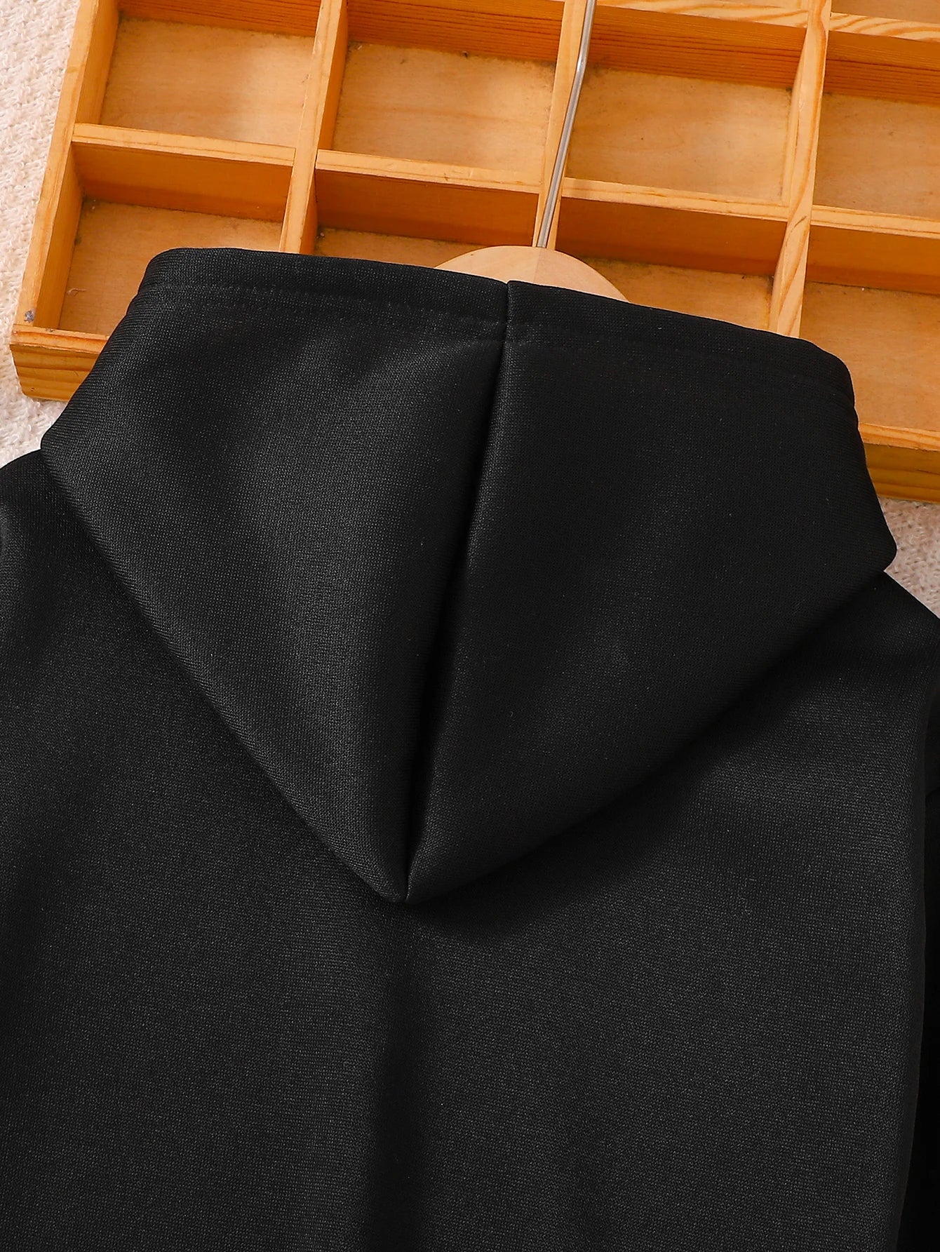 Girls with velvet 2-piece casual set for autumn and winter, letter love print autumn and winter loose style for children