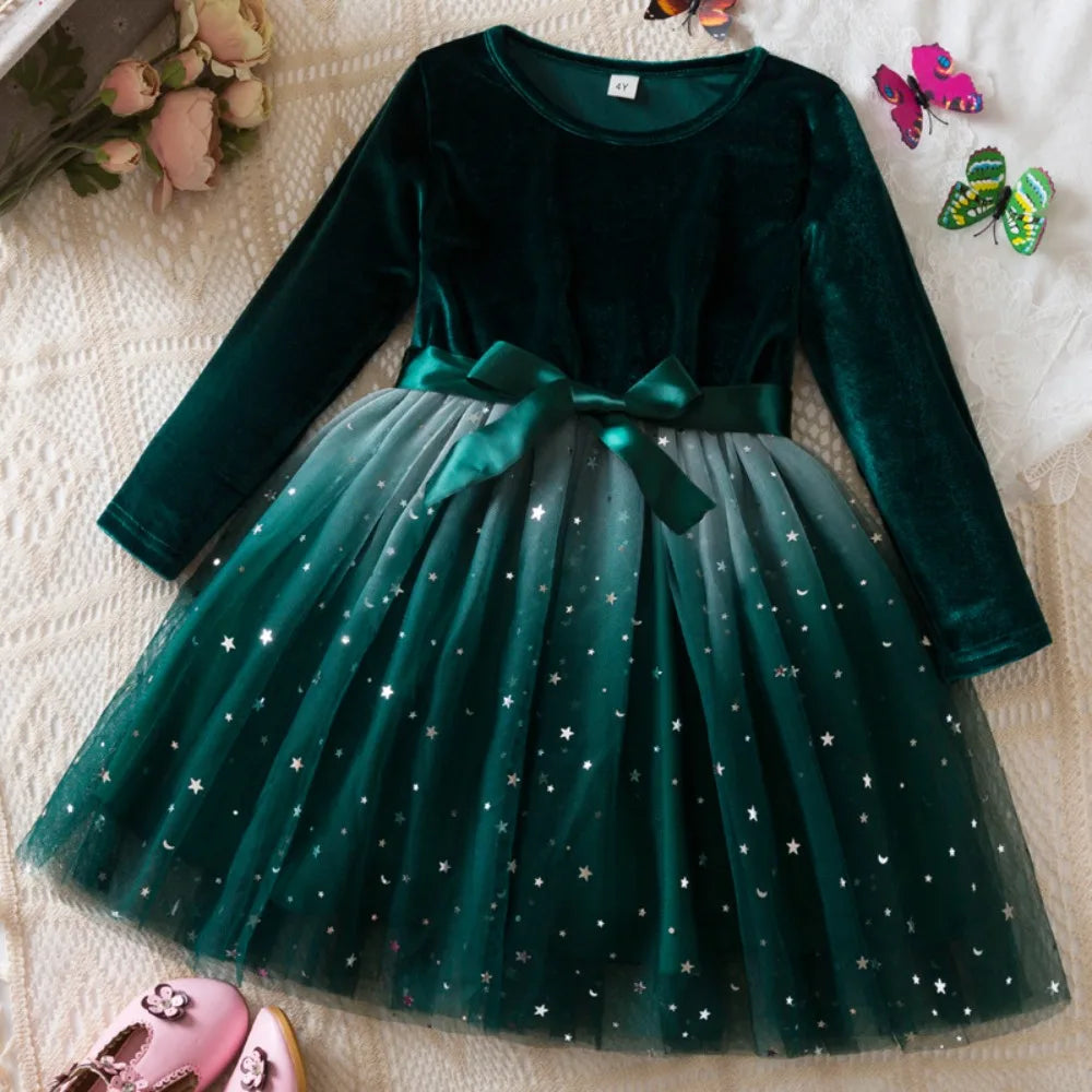 New Year's Children's Clothing Christmas Sequins