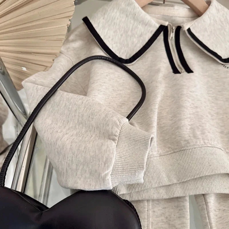 Girls Spring Hoodies Set