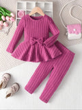 Girls' Long-Sleeved Suit