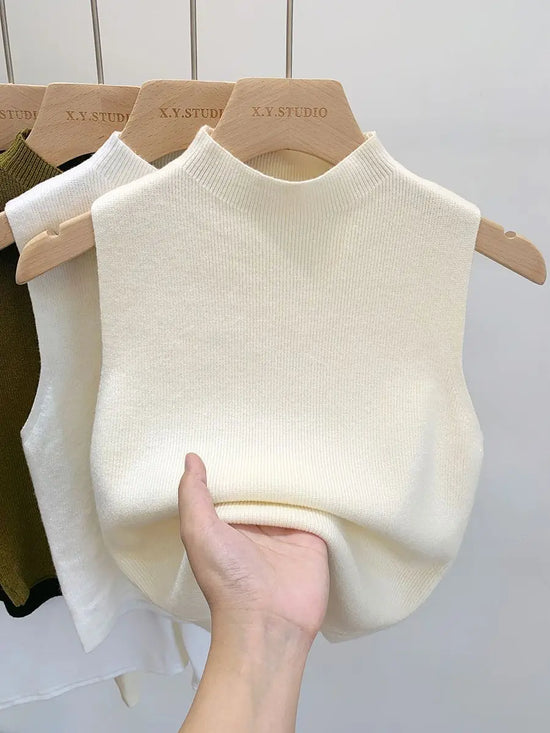 Knitted Sweater Vest